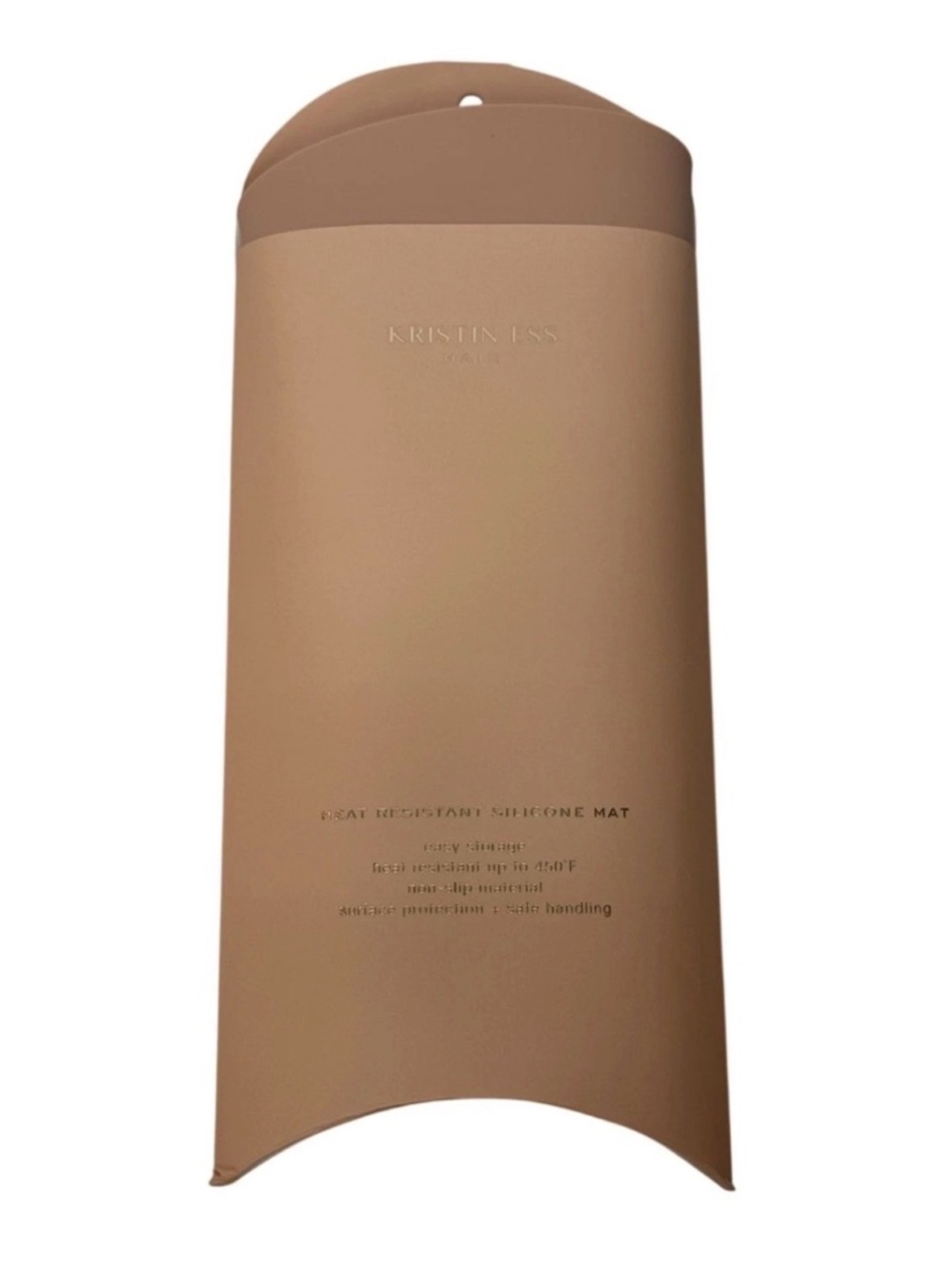 Kristin Ess Neutral Beige  Silicone Heat-Resistant Mat